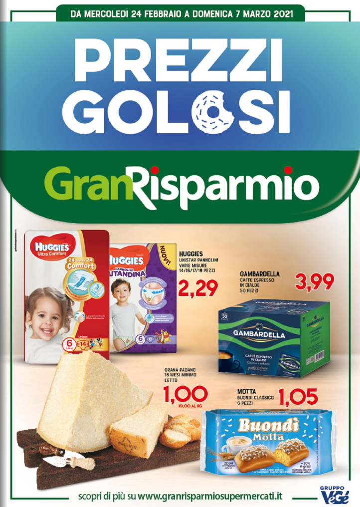Nuovo volantino GranRisparmio
