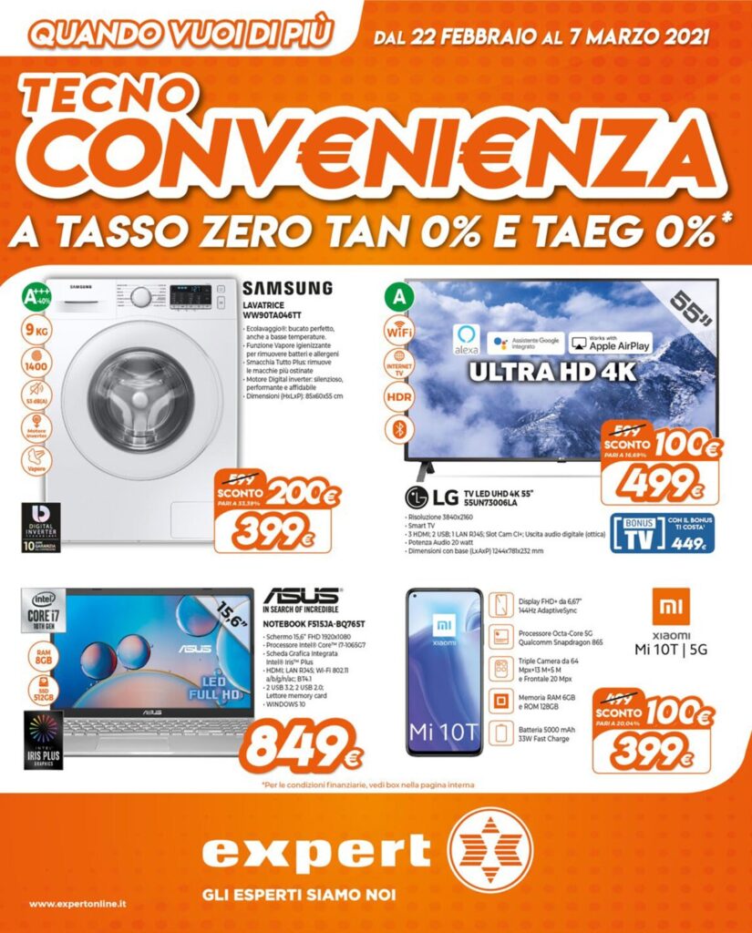 NUOVO VOLANTINO EXPERT