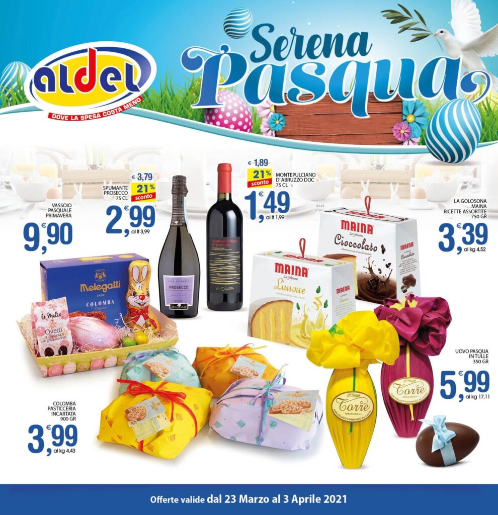 Volantino ALDEL Serena Pasqua