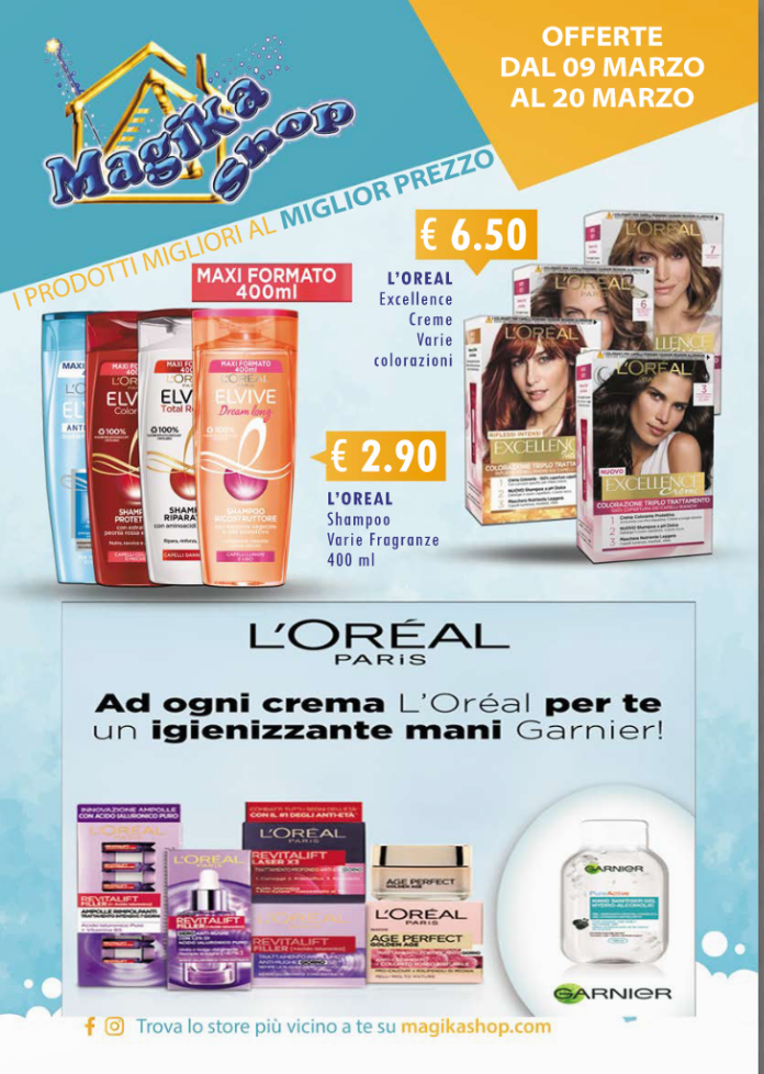 Nuovo Volantino Magika Shop