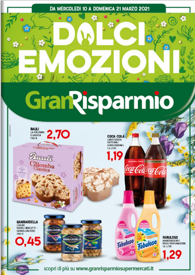 Nuovo Volantino Gran Risparmio