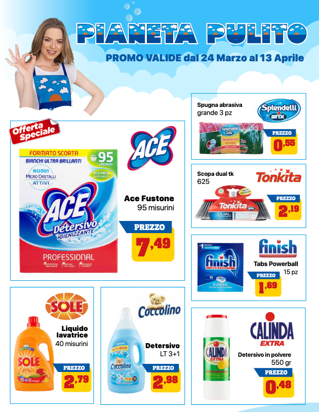 OFFERTE VOLANTINO PIANETA PULITO