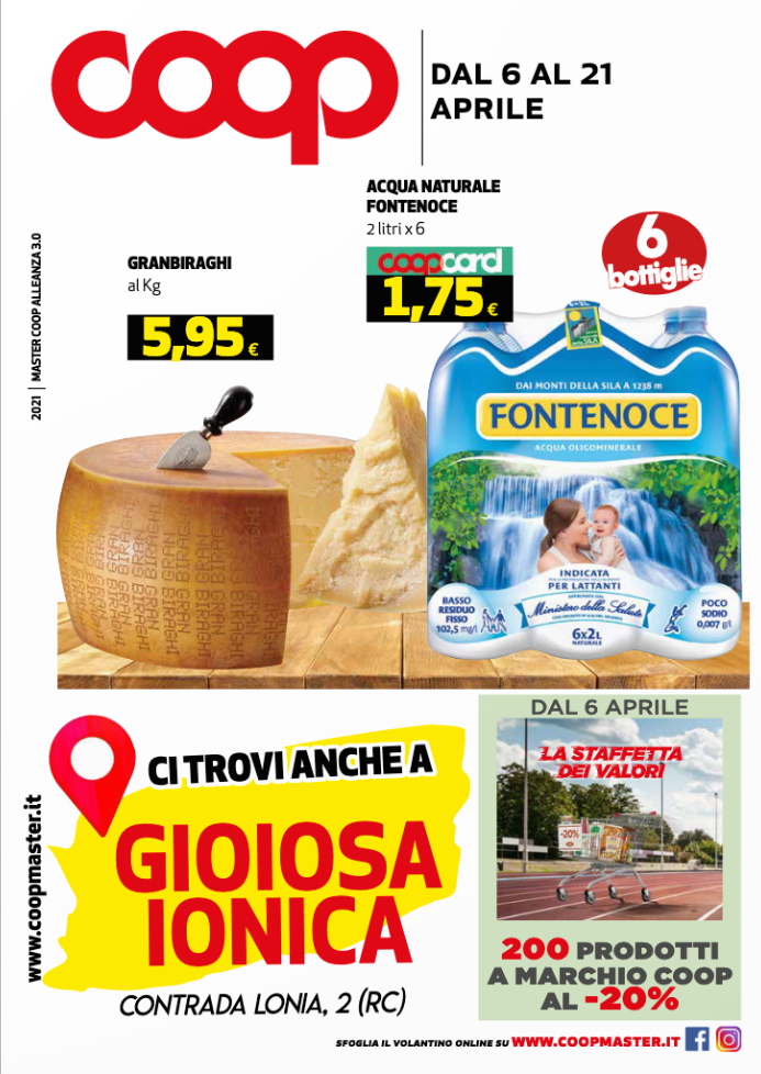 NUOVO VOLANTINO COOP