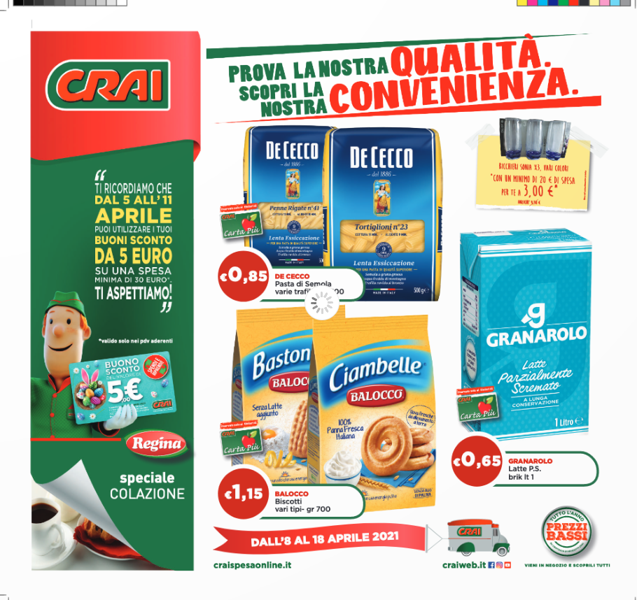 OFFERTE VOLANTINO CRAI