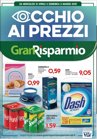 GranRisparmio Occhio Ai prezzi