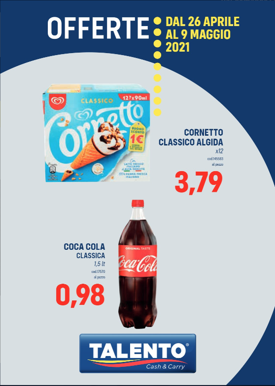 OFFERTE VOLANTINO TALENTO 