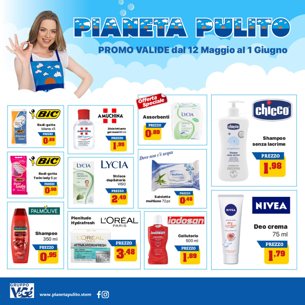 Nuovo Volantino Pianeta Pulito