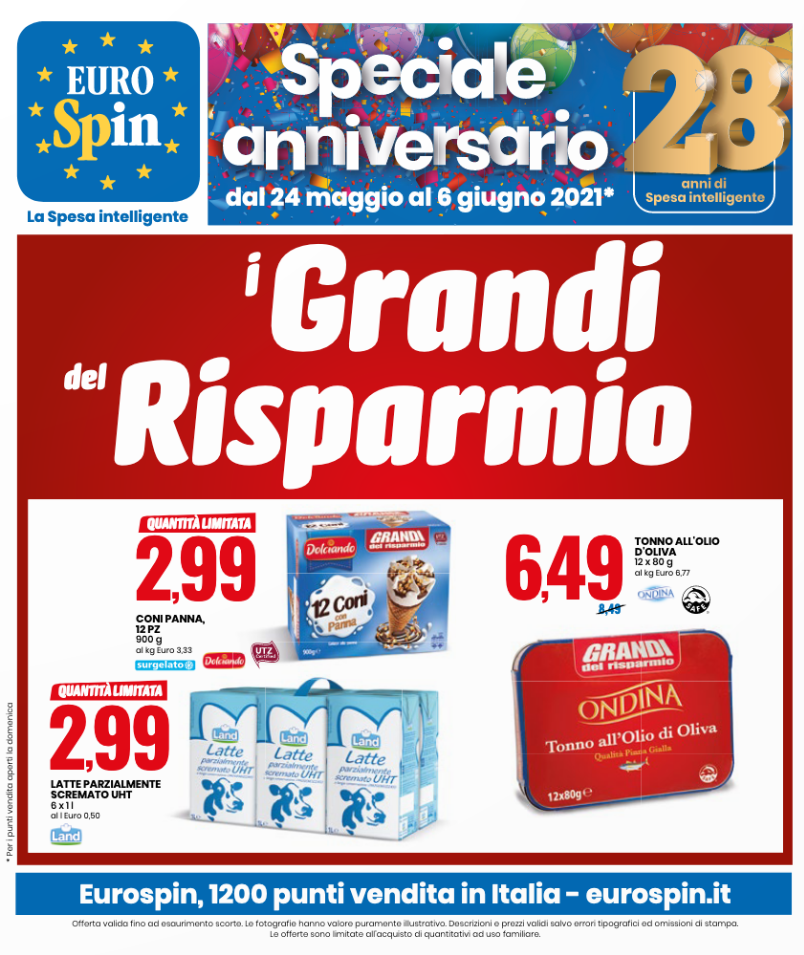 VOLANTINO EUROSPIN i Grandi del Risparmio