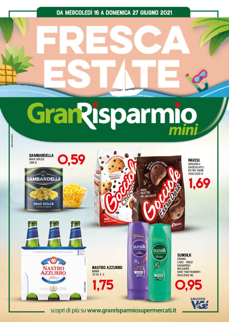 Volantino GranRisparmio Fresca Estate