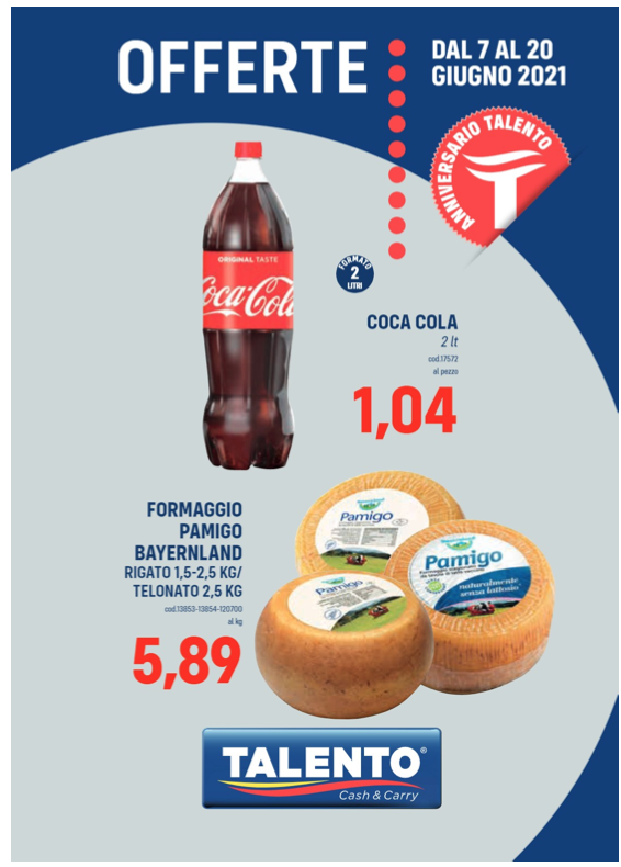 Offerte Volantino TALENTO 