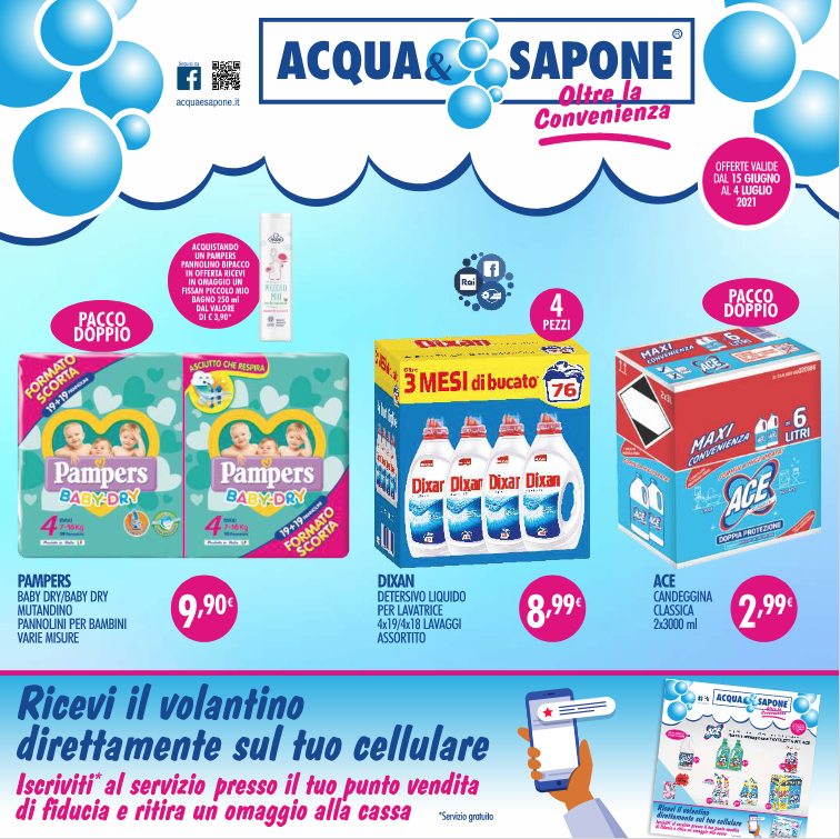 Nuovo Volantino Acqua&Sapone