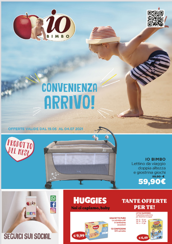 Volantino IO Bimbo Convenienza ARRIVO