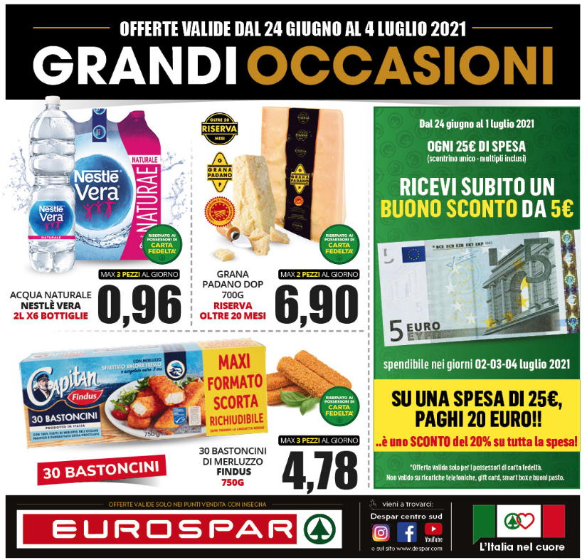 GRANDI OCCASIONI EUROSPAR