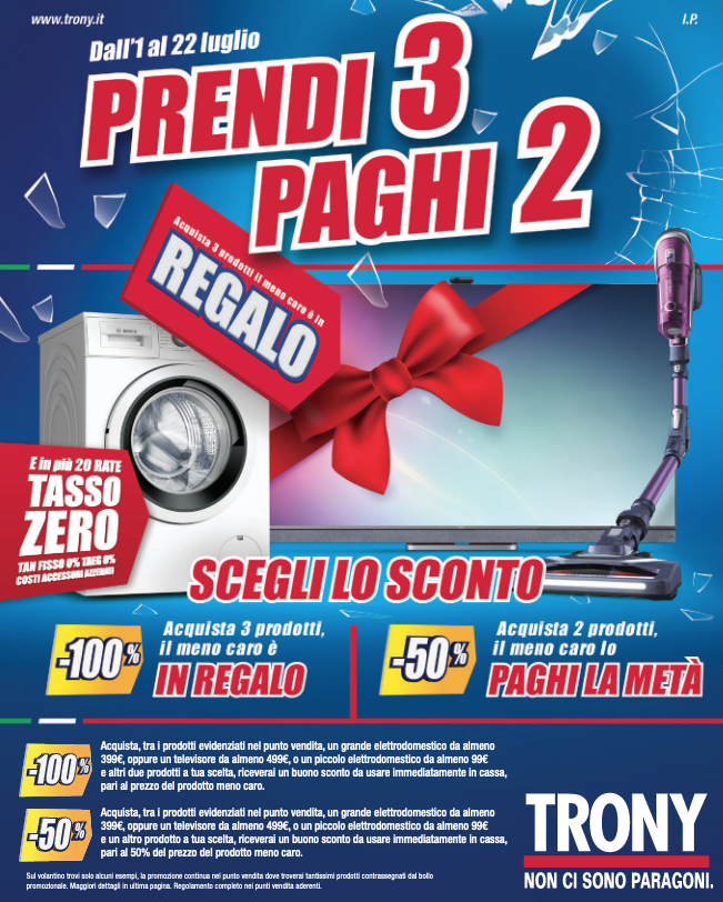TRONY PRENDI 3 PAGHI 2