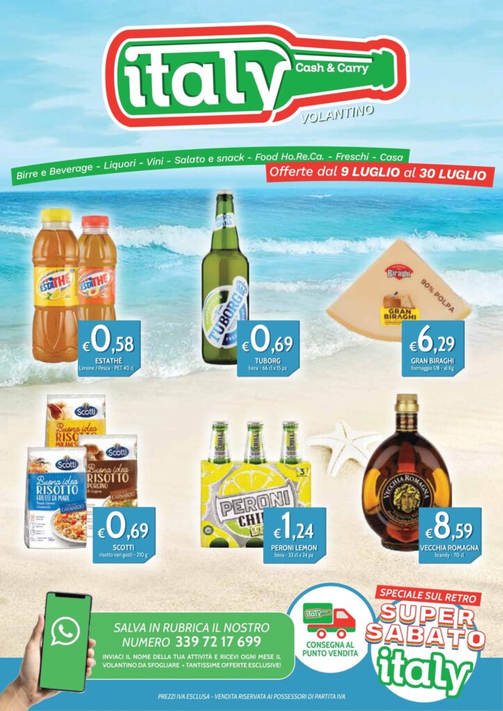 Italy cash&carry nuove offerte