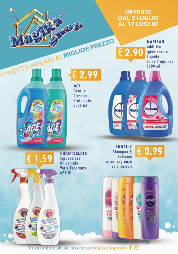 NUOVE OFFERTE MAGIKA SHOP