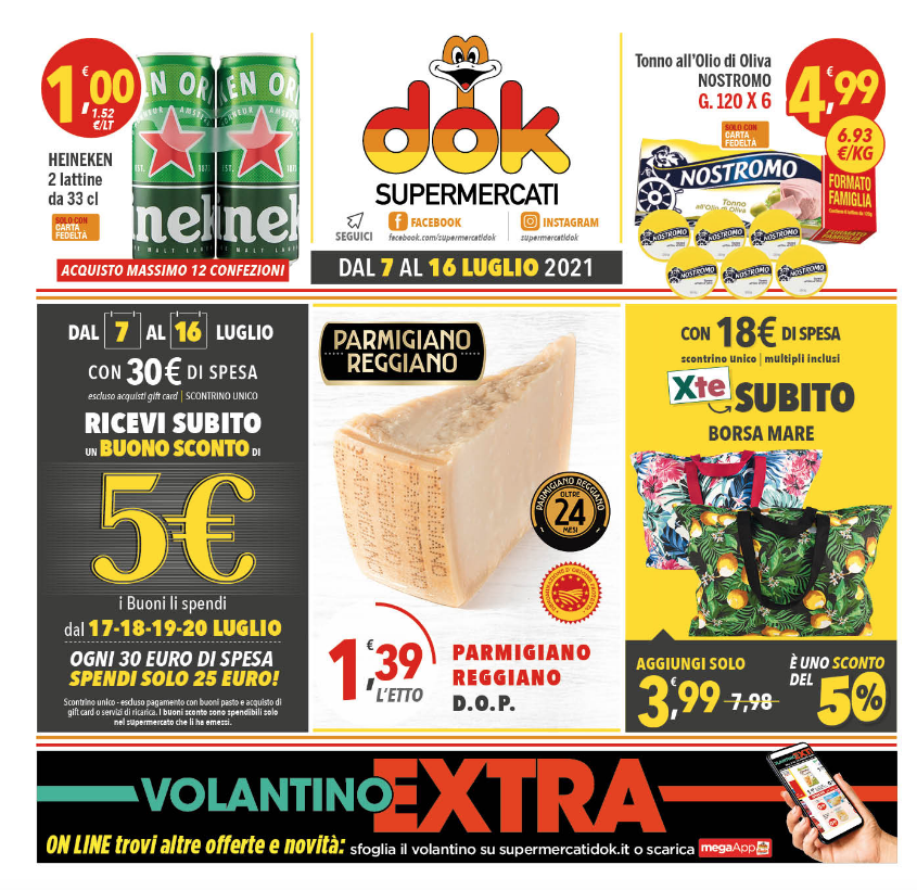 Nuovo Volantino dok Buono Sconto di 5€