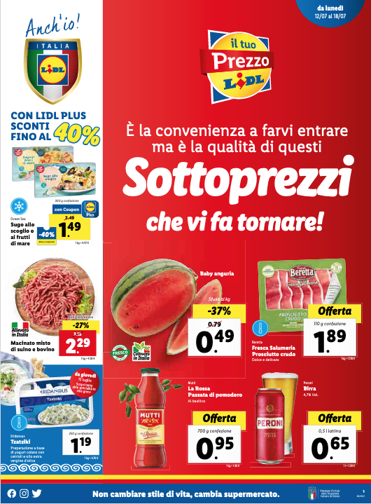 Volantino SOTTOPREZZI LIDL