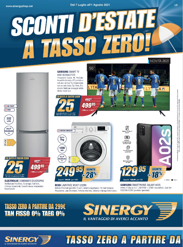 SINERGY Sconti d'Estate