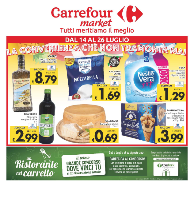 uove offerte Carrefour Fuscaldo e S.G in Fiore