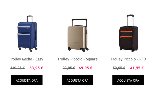 CARPISA Trolley in SALDO! - COSENZA PRIME