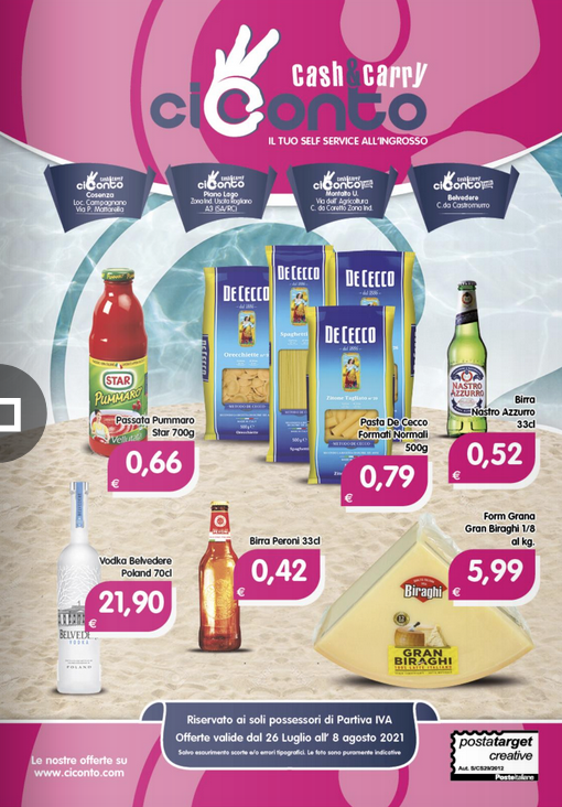 Offerte Nuovo Volantino CICONTO
