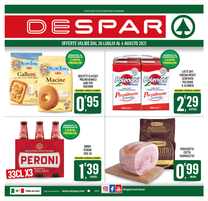 NUOVO VOLANTINO DESPAR