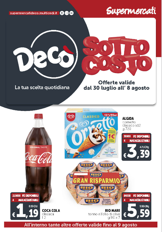 Volantino SottoCosto Decò