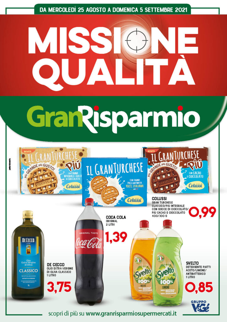 Nuovo Volantino GranRisparmio