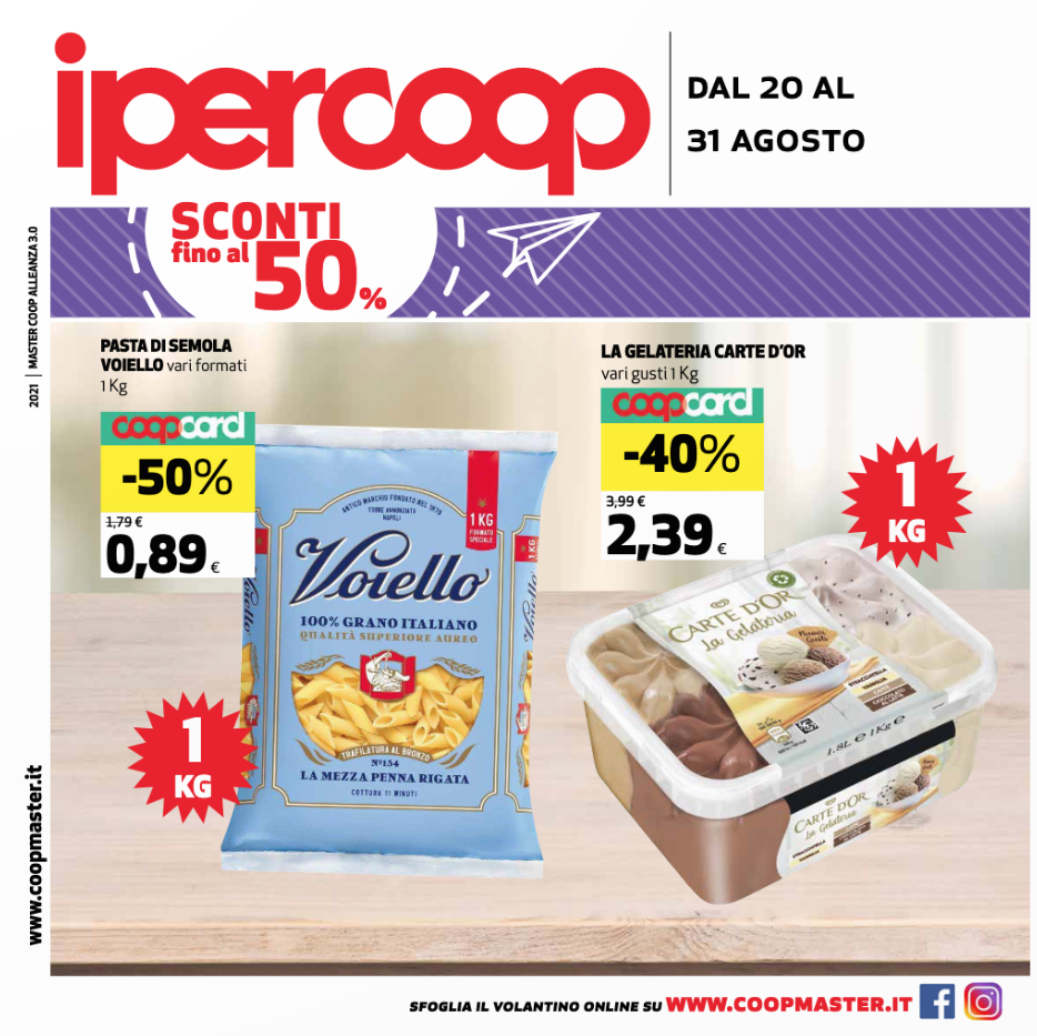 Ipercoop Sconti Fino al 50%