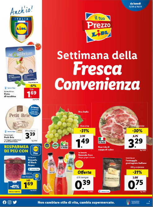 LIDL: Settimana della Fresca Convenienza