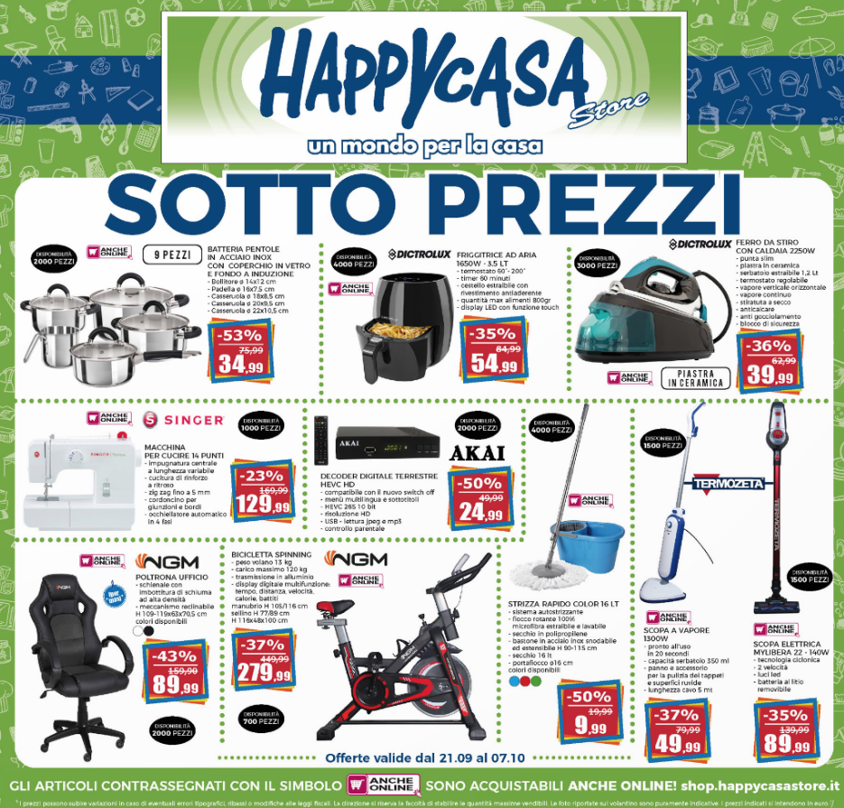 NUOVE OFFERTE HAPPYCASA
