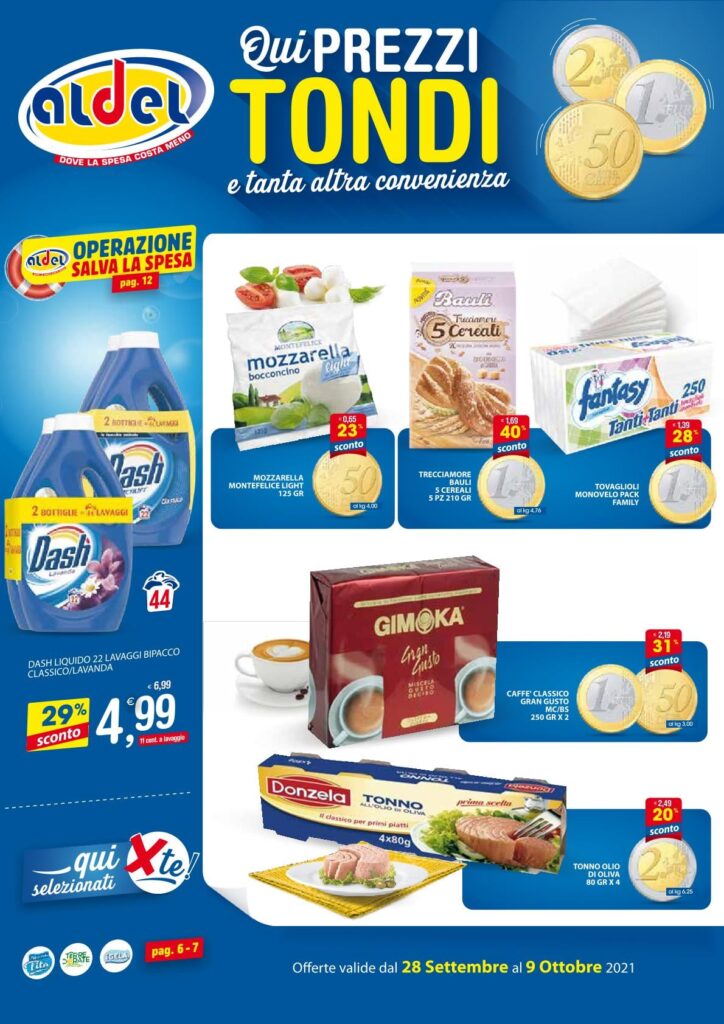 Offerte Aldel fino al 09 Ottobre 2021