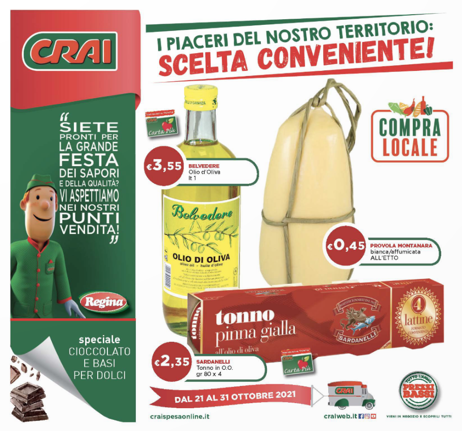 CRAI VOLANTINO FINO AL 31 OTTOBRE