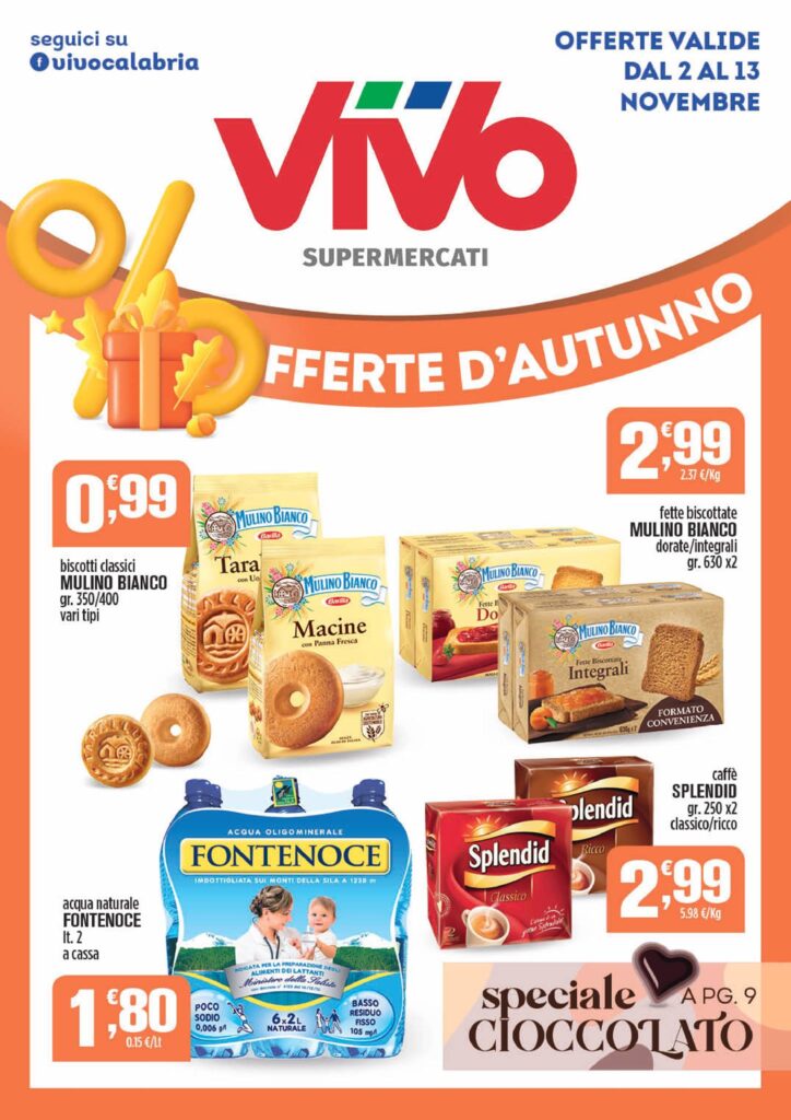 Supermercati ViVo Offerte d'autunno