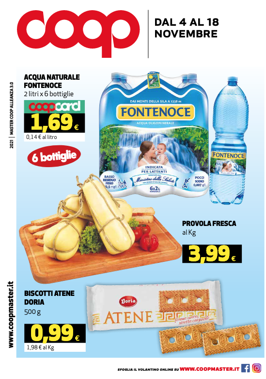 Nuove Offerte COOP fino al 18 Novembre