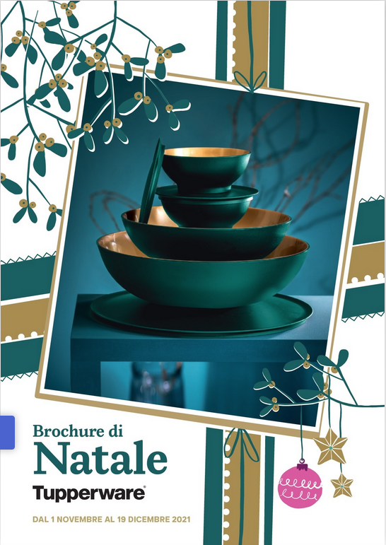 Tupperware Brochure di Natale