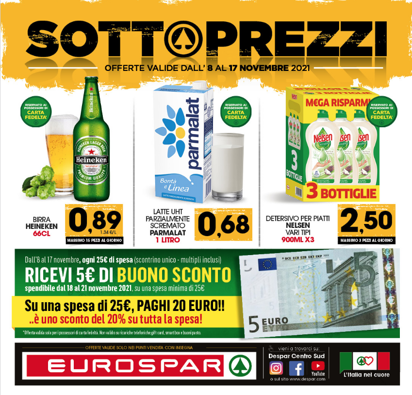 VOLANTINO SOTTOPREZZI EUROSPAR