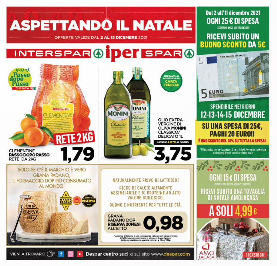 Interspar e Iperspar ASPETTANDO IL NATALE