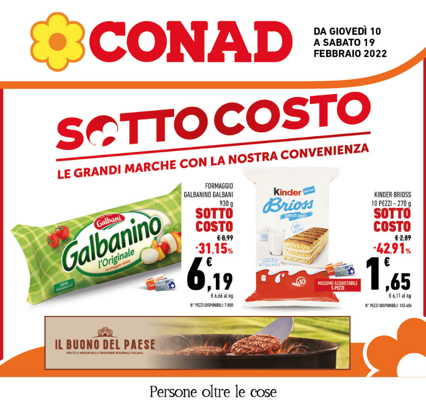 SOTTO COSTO CONAD
