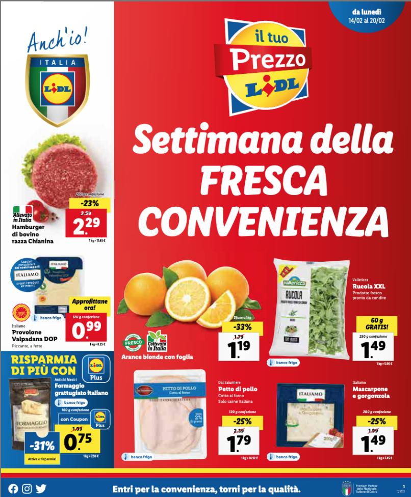 Lidl Settimana della Fresca Convenienza!