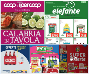 Dal 31 luglio nuovi volantini e Nuove offerte dei supermercati di Cosenza e provincia
