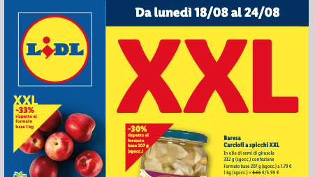 Sfoglia con noi la prima pagina del nuovo volantino Lidl per Cosenza!